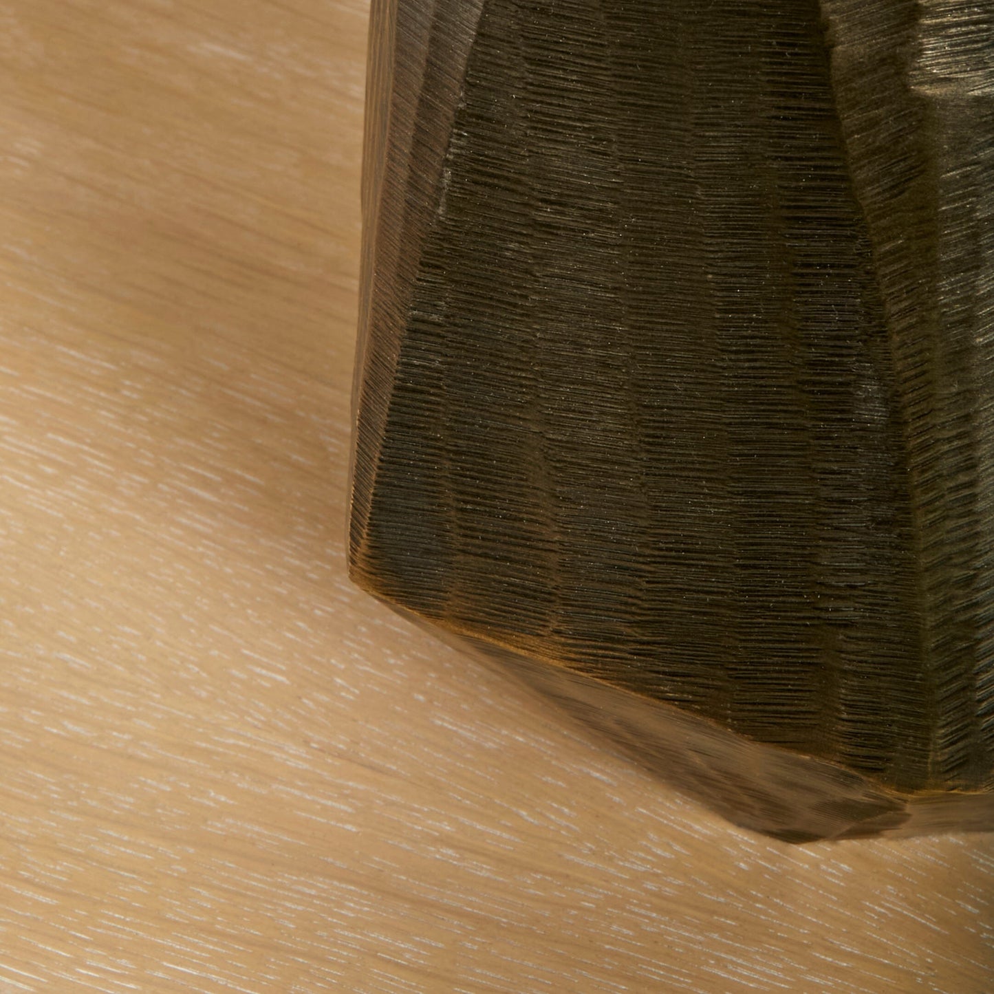 Elcombe Bronze Lamp with Coningsby Taupe Shade - 35cm-AUDUS INTERIORS