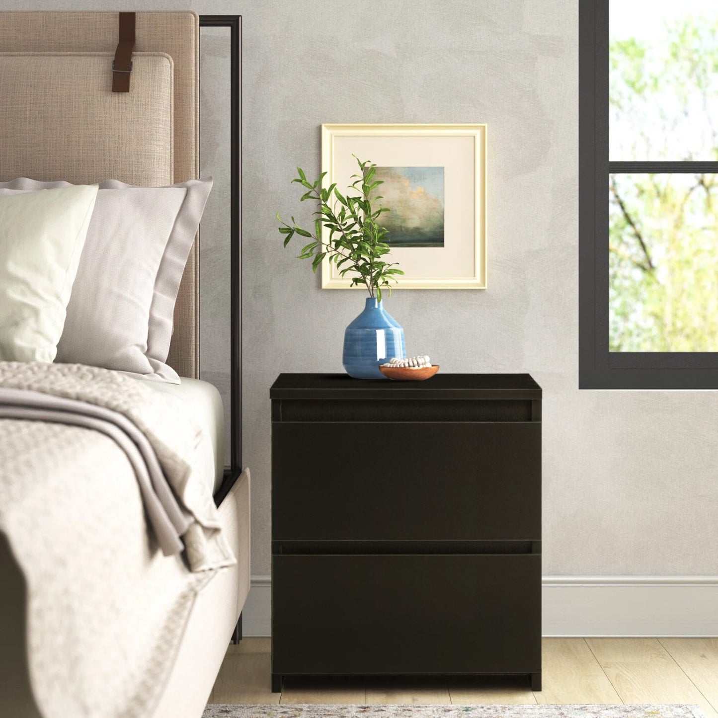 Myla Beside Table Nightstand-AUDUS INTERIORS