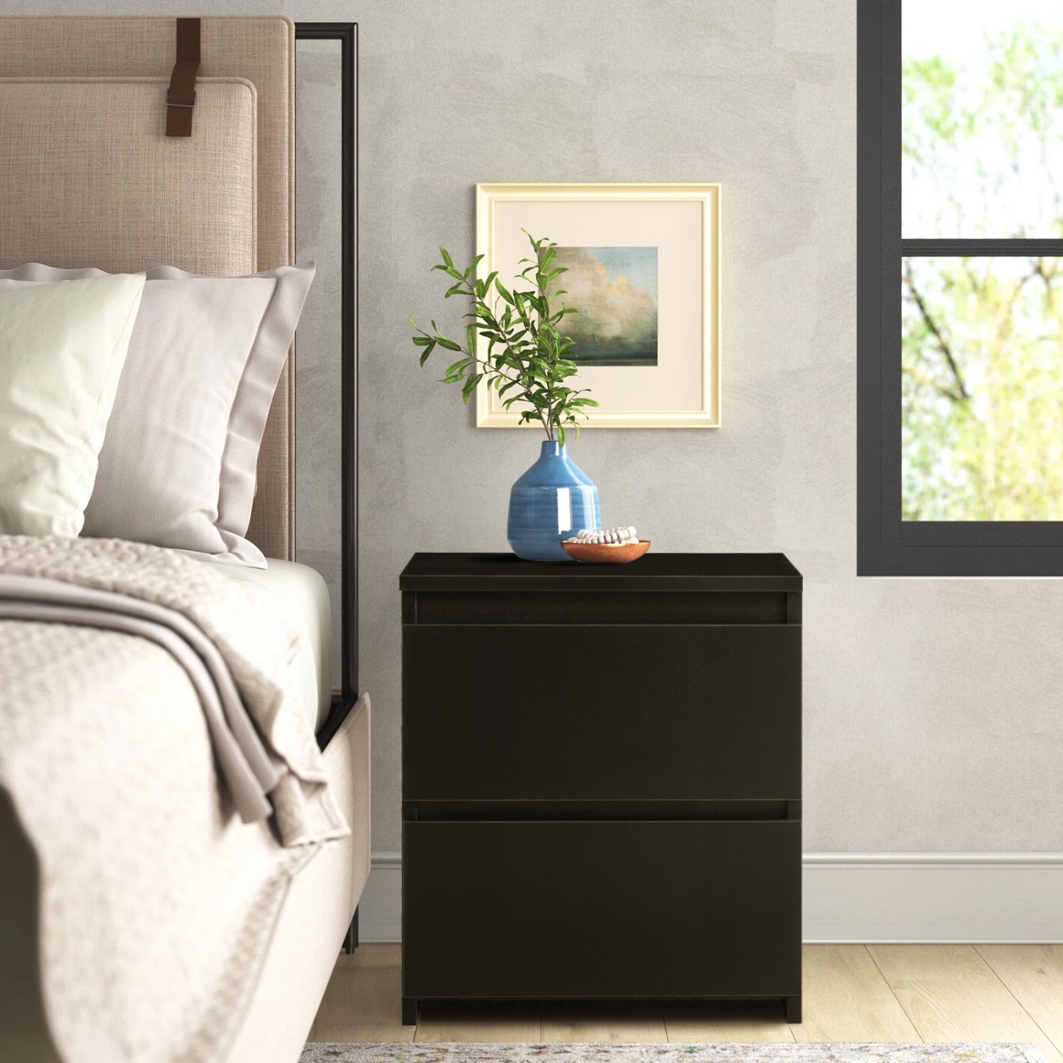 Myla Beside Table Nightstand-AUDUS INTERIORS